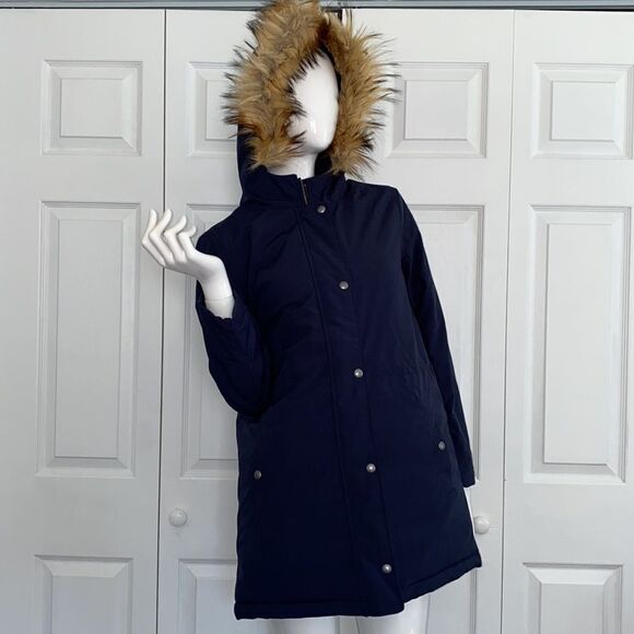 🔥NEW JCREW COAT JACKET PARKA WOMEN navy